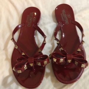 Valentino Garavani Rockstud rubber sandals